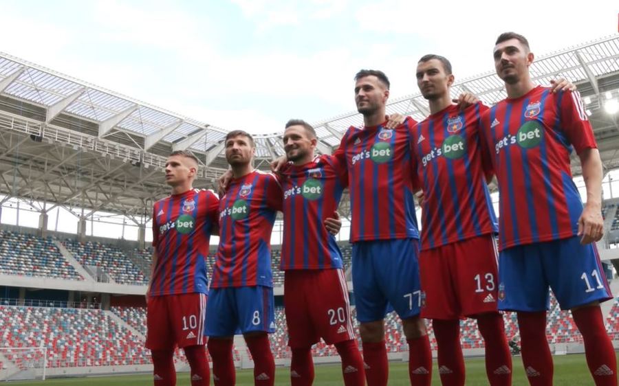 VIDEO | CSA Steaua a prezentat noile echipamente. Bumbescu: "Hai să rescriem istoria împreună"