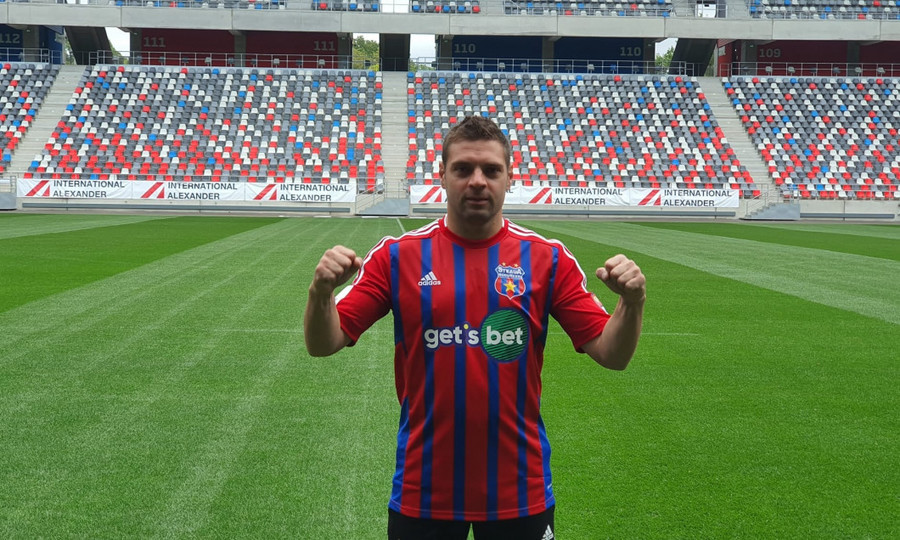 Adi Popa a debutat la CSA Steaua: „Sunt profesionist, nu contează că am jucat şi la FCSB. Este important să faci totul cu pasiune şi suflet” VIDEO