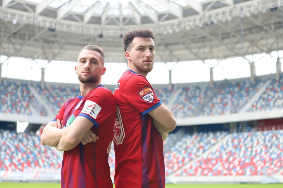 Transferuri de Liga 1 făcute de Steaua. Fără drept de promovare, echipa din Ghencea i-a adus pe Cristian Bustea şi Răzvan Andronic 
