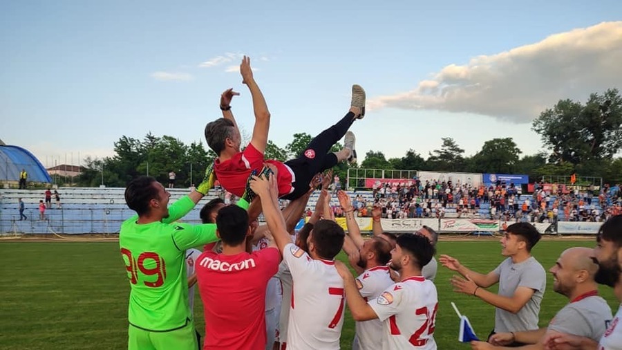 Ovidiu Burcă pleacă de la CSM Slatina, după ce a promovat în Liga 2