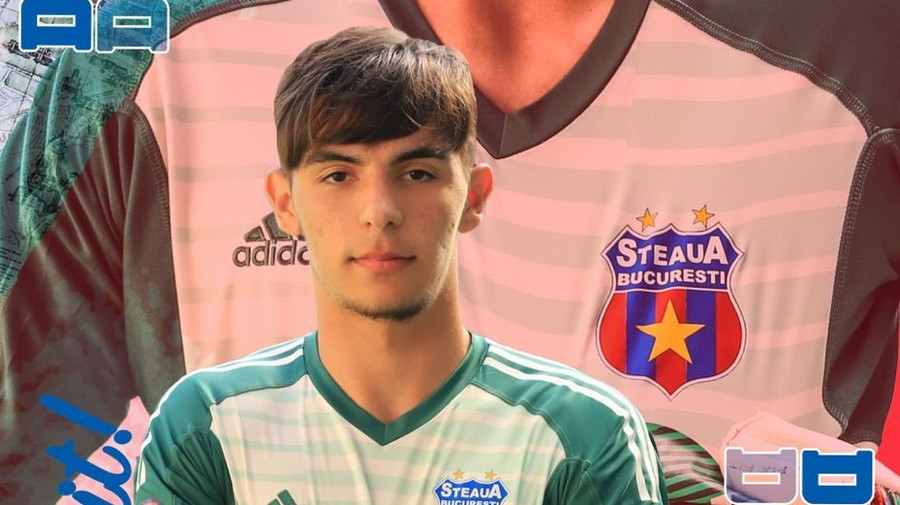 OFICIAL | CSA Steaua a transferat un portar de perspectivă de la Farul