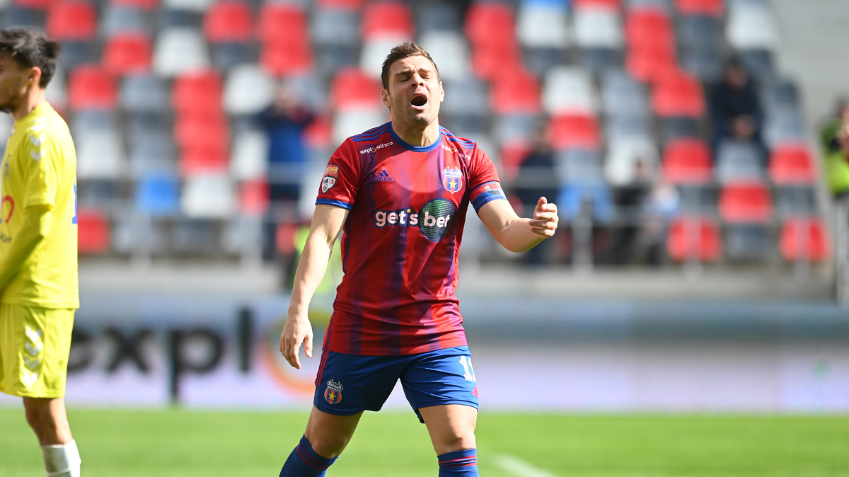 CSA Steaua București - FCSB 2 1-1 » Vezi VIDEO cu golurile. Echipa de gală  a lui Becali, egalată în prelungiri