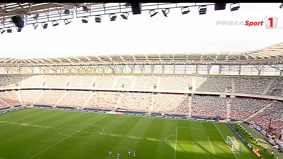 VIDEO ǀ Steaua nu atrage fani! Asistenţă redusă şi la meciul cu FC Argeş