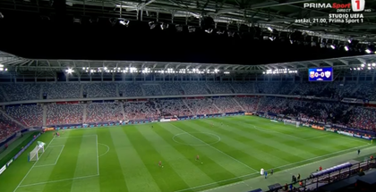 VIDEO | CSA Steaua, cu asistenţă redusă şi la primul meci acasă din 2024
