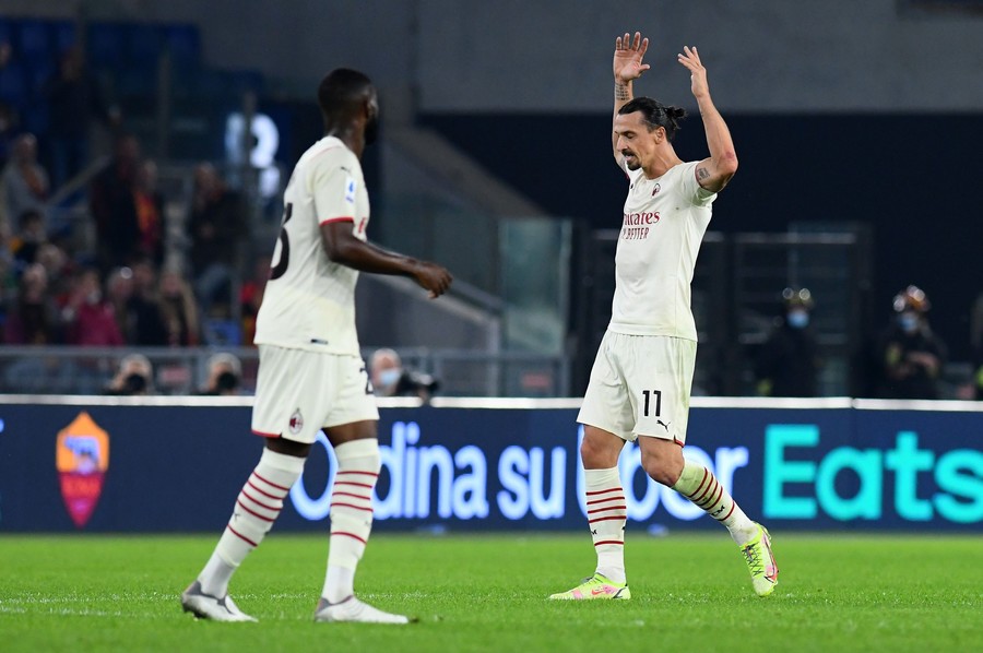 VIDEO | AC Milan s-a impus 2-1 în derby-ul cu AS Roma! Prestaţie solidă pentru Ciprian Tătăruşanu. Ibrahimovic a marcat cu o torpilă din lovitură liberă