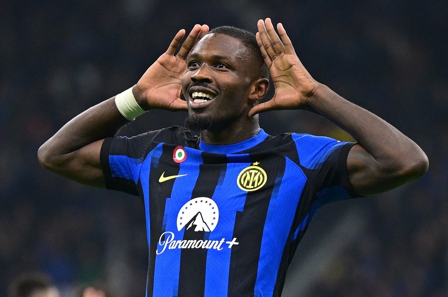 VIDEO | Inter - AS Roma 1-0. Marcus Thuram a adus victoria pe final de meci