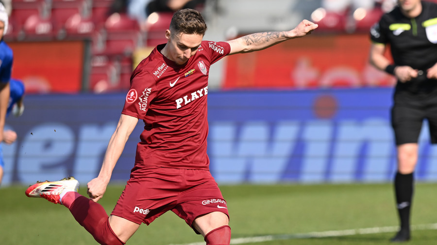Louis Munteanu, aproape de un transfer de răsunet! CFR Cluj ar putea încasa o sumă uriaşă
