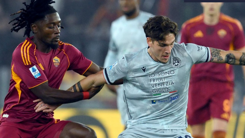 VIDEO | AS Roma - Udinese 2-0. Răzvan Sava a fost rezervă la învinşi