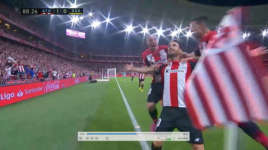 VIDEO | SURPRIZĂ DE PROPORŢII ÎN PRIMA ETAPĂ DIN LA LIGA. BARCELONA, ÎNVINSĂ ÎN PENULTIMUL MINUT DE ATHLETIC BILBAO