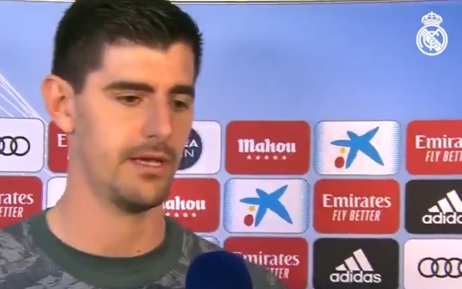 O dată la 45 de ani! Performanţă impresionantă pentru Courtois în El Clasico
