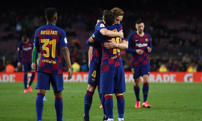 Mallorca se teme de forţa Barcelonei. Antrenorul gazdelor a povestit ce s-a întâmplat la pauza meciului tur şi cum a intrat Messi în acţiune după o dispută verbală 