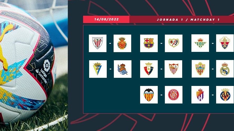 Spectacolul din LaLiga revine! Când începe campionatul primei ligi din Spania şi programul primei etape. Toate meciurile sunt LIVE pe programele Prima Sport şi pe PrimaPlay.ro 


