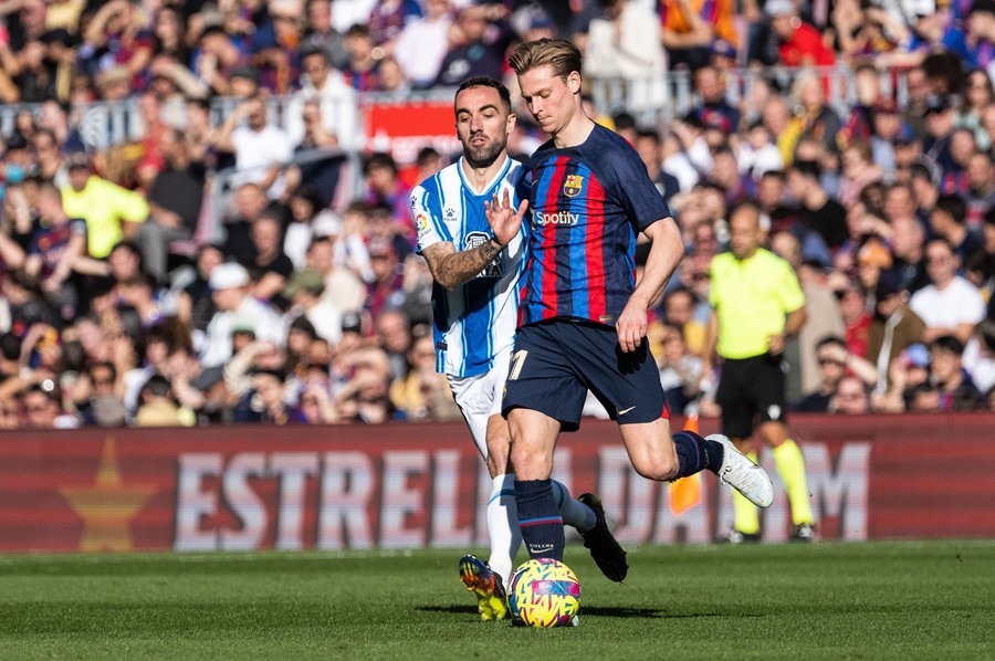 VIDEO | Barcelona, pas greşit în derby-ul cu Espanyol. Meciul de pe Camp Nou a avut un final tensionat