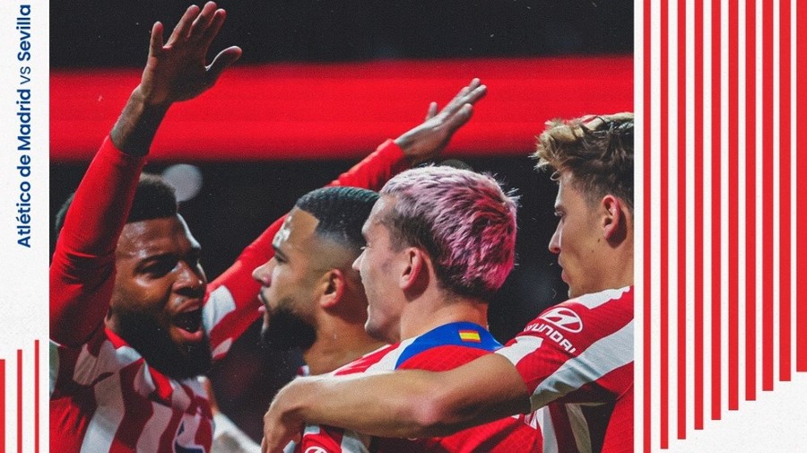 VIDEO ǀ Umilinţă istorică suferită de Sevilla cu Atletico Madrid! Set la 1 pentru elevii lui Diego Simeone, care s-au întrecut în eurogoluri