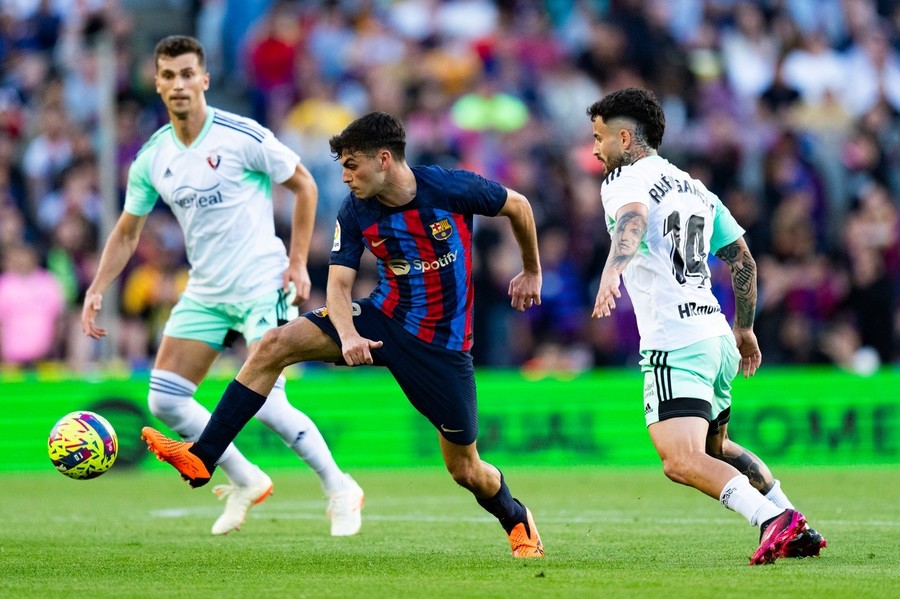 VIDEO | Barcelona s-a impus la limită, scor 1-0, în faţa Osasunei. Catalanii, foarte aproape de titlu