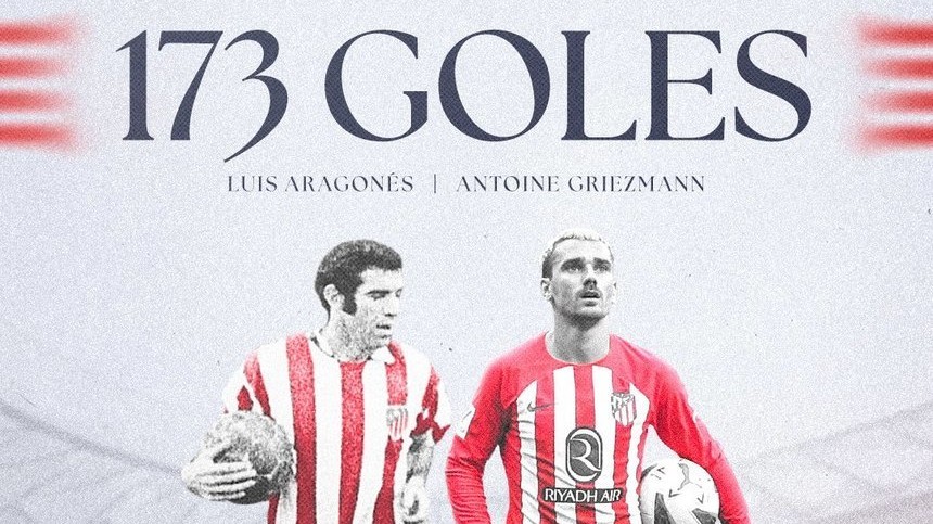 Record fabulos egalat de Antoine Griezmann! Borna atinsă de francez în meciul cu Getafe