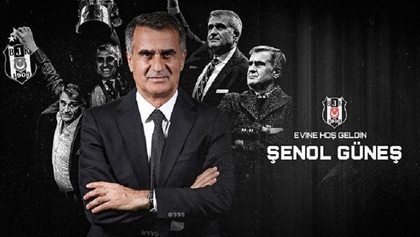Şenol Guneş a revenit la conducerea tehnică a echipei Beşiktaş
