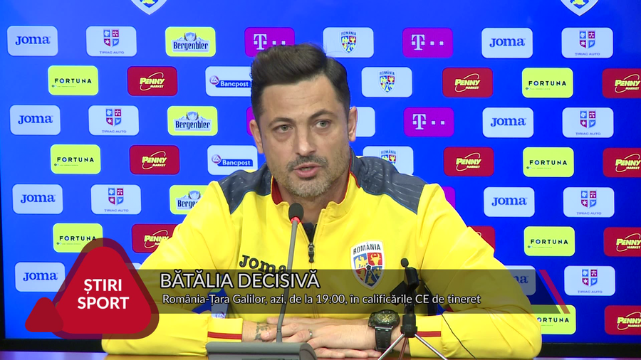 VIDEO | BĂTĂLIA DECISIVĂ PENTRU EUROPEANUL DE TINERET. RĂDOI: ”ÎNTÂLNIM CEA MAI PERICULOASĂ ECHIPĂ”