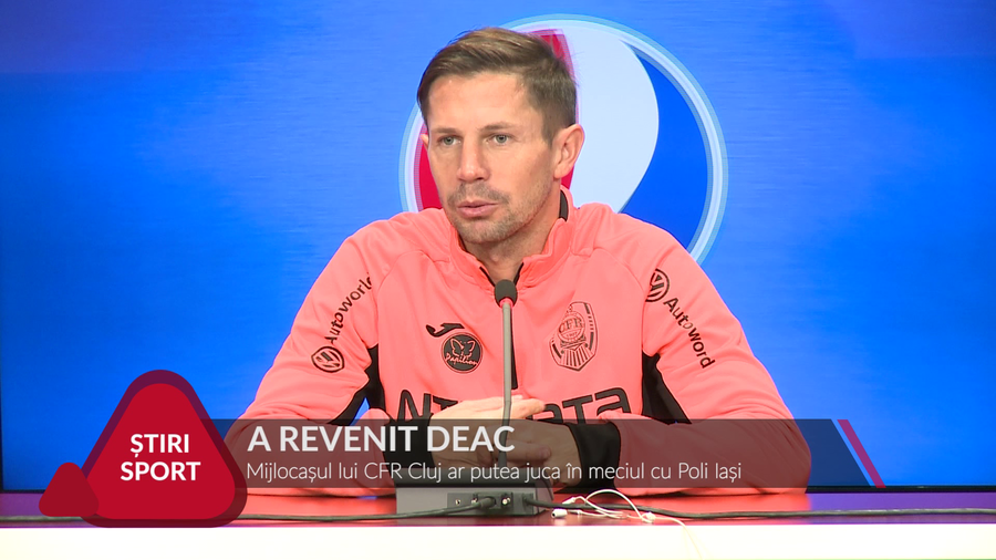 VIDEO | VEŞTI BUNE PENTRU CONCEICAO. DEAC A REVENIT LA ANTRENAMENTE ŞI AR PUTEA JUCA MÂINE