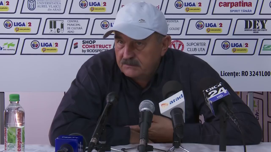 VIDEO | POPA ÎŞI FACE PRAF JUCĂTORII DUPĂ 0-4 CU ”U” CLUJ: ”ŞI O ECHIPĂ DE LIGA A PATRA NE BĂTEA”