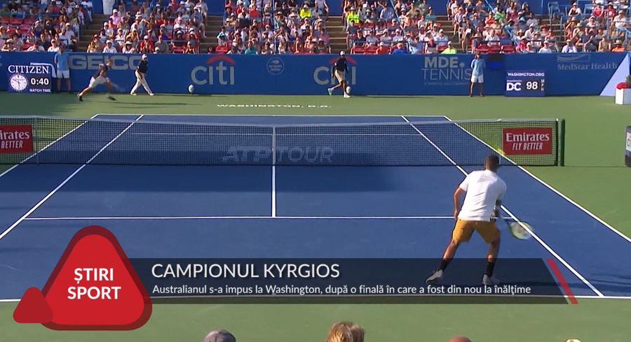 VIDEO | CAMPIONUL KYRGIOS