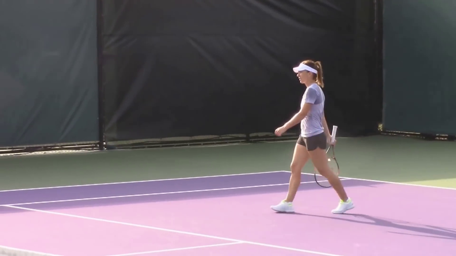 VIDEO | TRASEU UŞOR PENTRU SIMONA HALEP LA INDIAN WELLS