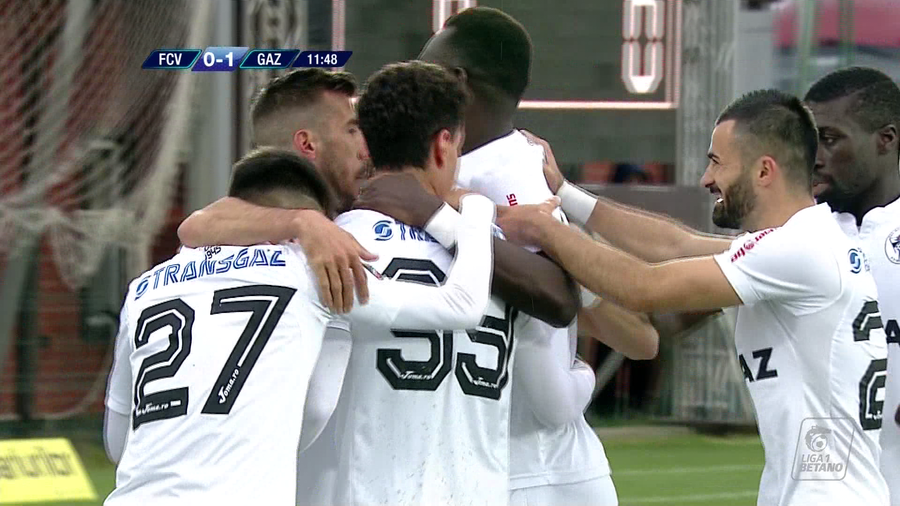 VIDEO | GAZ METAN A PLECAT CU TREI PUNCTE DE LA VOLUNTARI. PARCURS DE VIS PENTRU MEDIEŞENI ÎN PLAY-OUT