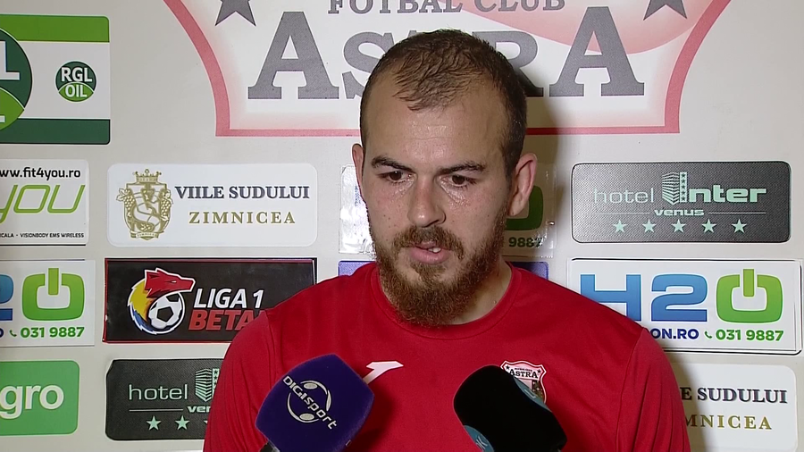 VIDEO | ALIBEC: "80%, FINALA CUPEI VA FI ULTIMUL MEU MECI LA ASTRA"