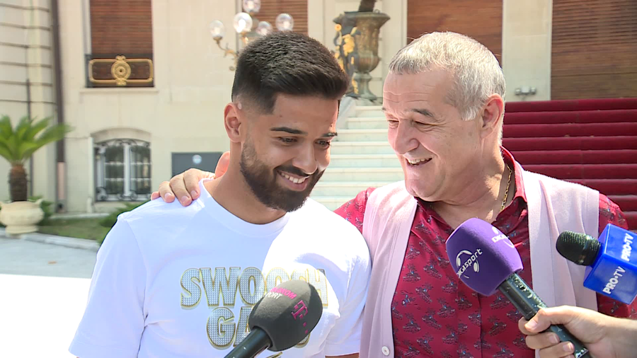 VIDEO | BECALI TRANSFERĂ IAR DE LA HAGI. L-A LUAT PE VÎNĂ: ”DUMNEZEU A VRUT SĂ VINĂ”