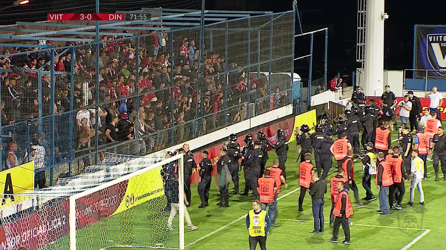 VIDEO | LOVITURĂ GREA PENTRU DINAMO. FĂRĂ FANI ÎN DEPLASARE