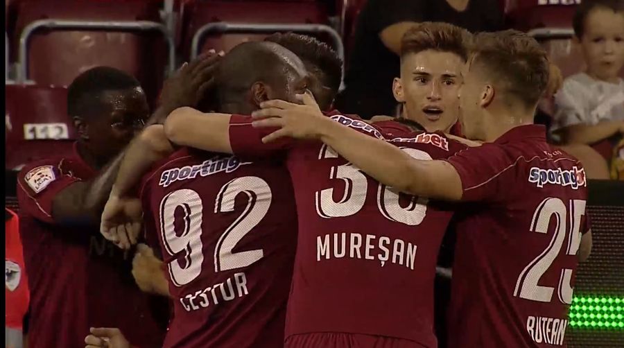 VIDEO | CFR ZDROBEŞTE SIBIUL ŞI REVINE PE PRIMUL LOC. CUM S-AU MARCAT GOLURILE