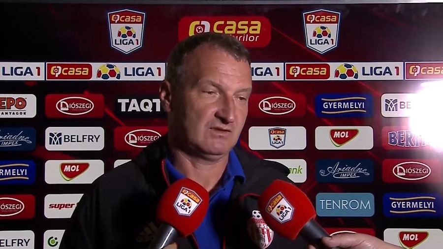 VIDEO | ANTRENORUL LUI SEPSI, CUVINTE FRUMOASE DUPĂ MECIUL CU CFR. „TREBUIE SĂ FACEM MAI MULTĂ PUBLICITATE PENTRU FOTBALUL ROMÂNESC”