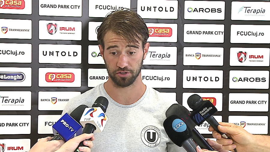 VIDEO | "U" NU MAI E AŞA SIGURĂ DE ŞANSELE LA PROMOVARE: "CAMPIONATUL E MAI PUTERNIC DECÂT ANUL TRECUT"