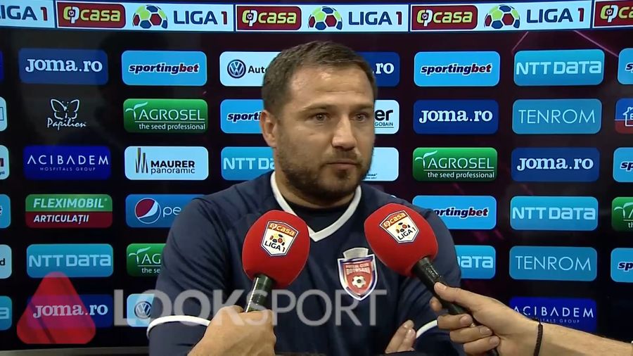 VIDEO | CROITORU, FAIR PLAY DUPĂ EŞECUL CU CFR. „NE-AU PREDAT O LECŢIE DE FOTBAL”
