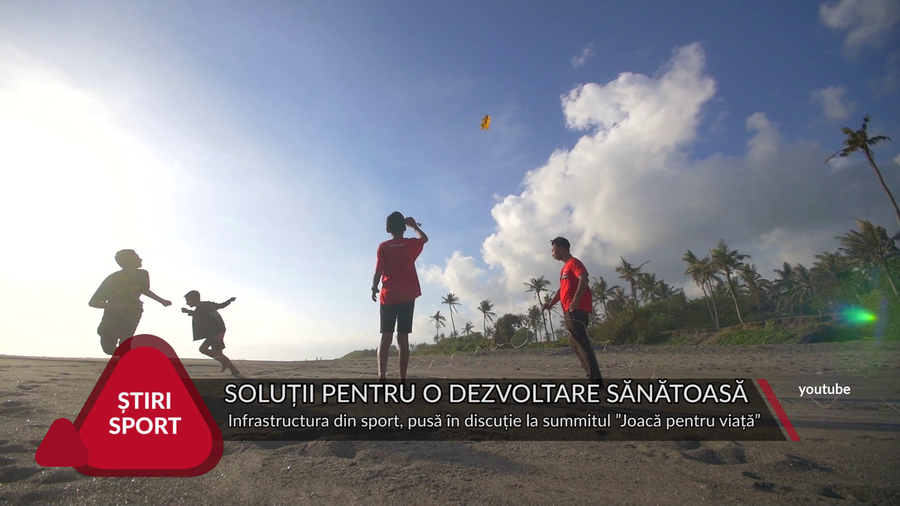 VIDEO | PROBLEMA INFRASTRUCTURII SPORTIVE, DISCUTATĂ LA SUMMITUL ”JOACĂ PENTRU VIAŢĂ”