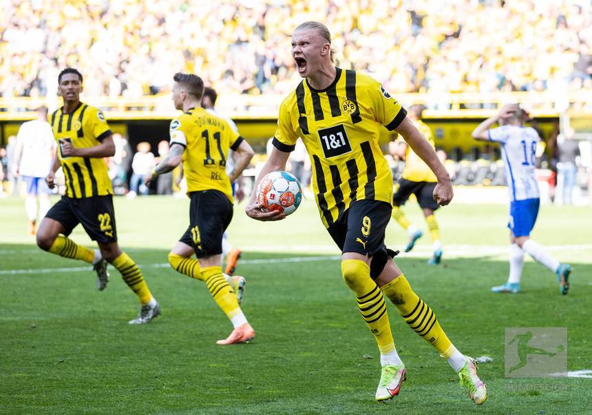 S-a tras cortina peste sezonul din Bundesliga. Haaland a marcat la ultimul meci pentru Dortmund. Cine a retrogradat