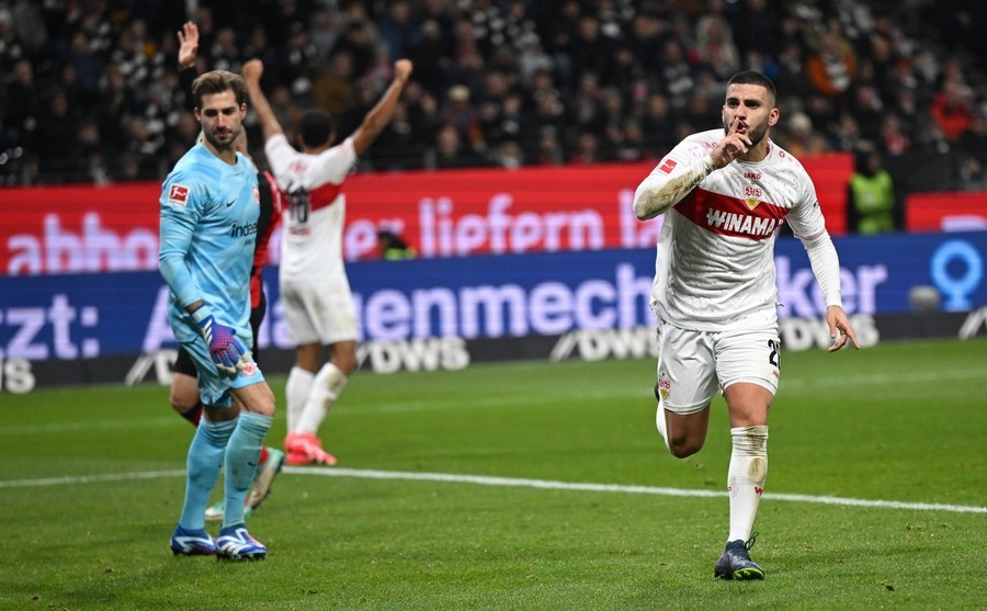 Surpriză în Bundesliga! După victoria cu Frankfurt, VfB Stuttgart este pe podium