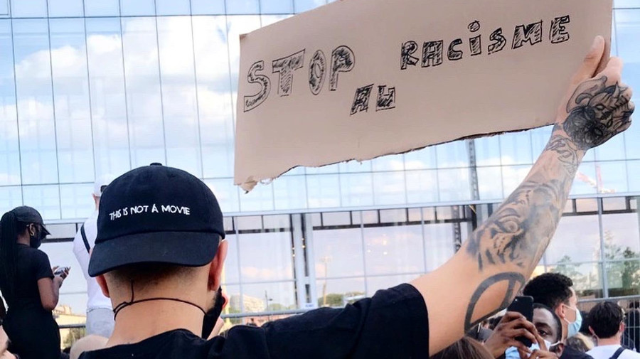 #Respect! Starul lui PSG care a ieşit în stradă la proteste: "Dreptate pentru George Floyd!"