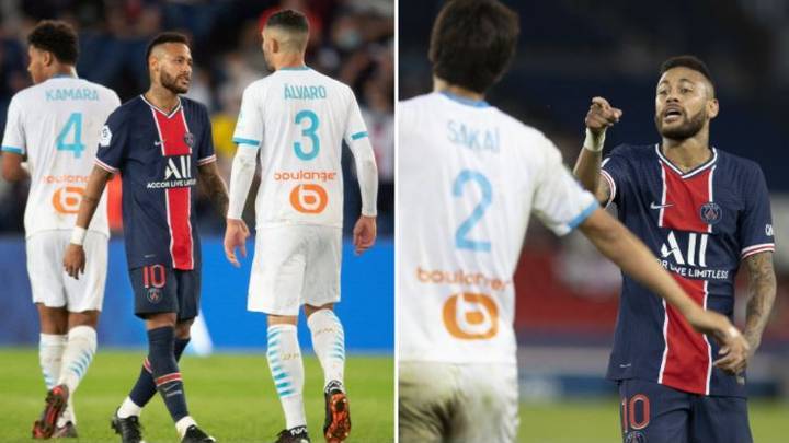 Se poate declanşa un mare scandal în fotbalul francez. Olympique Marseille ar fi în posesia unei înregistrări video care arată cum Neymar îl jigneşte pe Hiroki Sakai