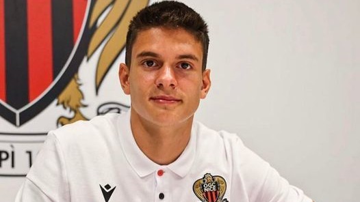 Rareş Ilie a debutat la Nice în amicalul cu AS Roma