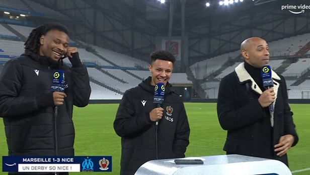 VIDEO ǀ Sofiane Diop s-a lovit la genunchi după ce a sărbătorit golul marcat cu OM. Thierry Henry, reacţie savuroasă