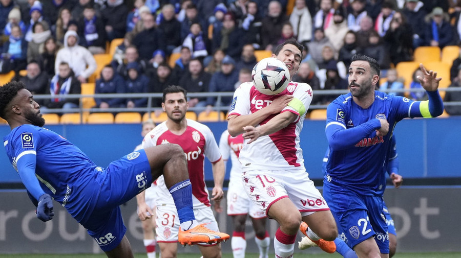 Troyes - AS Monaco 2-2. Gazdele au salvat un punct în minutul 90+1