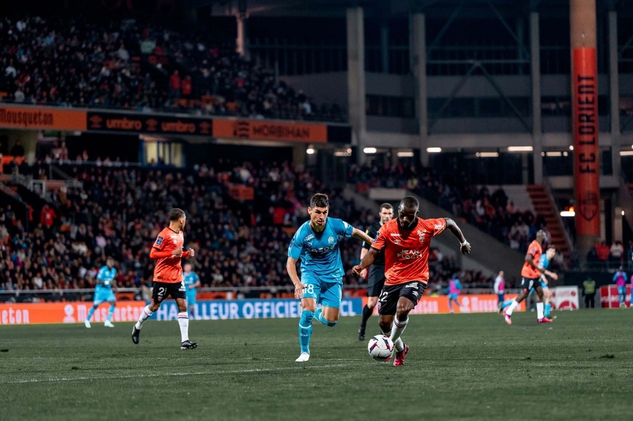 Marseille s-a încurcat pe terenul lui Lorient. Remiză fără goluri 