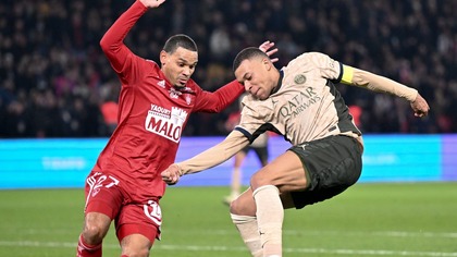 VIDEO | PSG - Brest 2-2. Starurile Parisului nu au putut gestiona două goluri avans