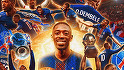 Ousmane Dembele a fost desemnat pentru al doilea an consecutiv cel mai bun jucător al sezonului din Ligue