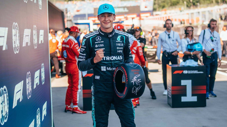 George Russell, pole controversat în Marele Premiu al Austriei