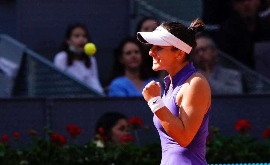 Danielle Collins a fost eliminată de Anisimova în optimi la Roma. Sfert de finală Swiatek – Andreescu în Italia
