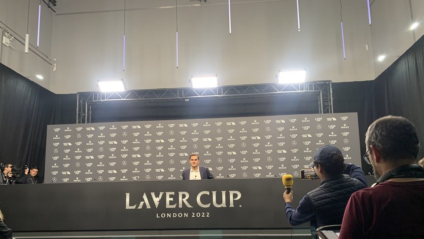 Roger Federer va juca doar la dublu la Laver Cup