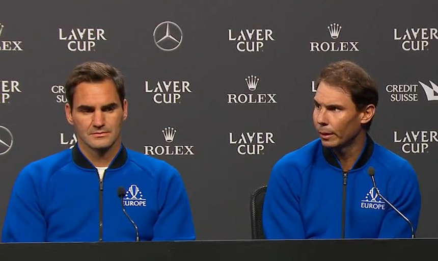 Nadal despre faptul că va face echipă cu Federer pentru ultimul meci din cariera elveţianului. ”Un moment istoric, de neuitat”