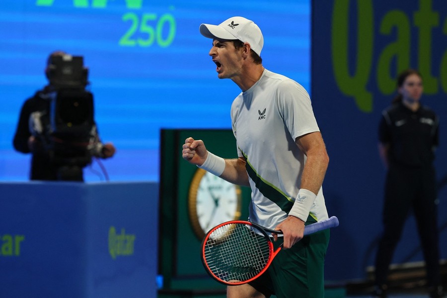 VIDEO | Andy Murray a oferit un nou ”thriller” la Doha. Britanicul l-a răpus pe Zverev, după trei ore 